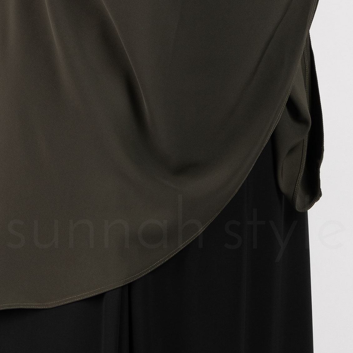 Sunnah Style Essentials Khimar Hip Length Midnight Green